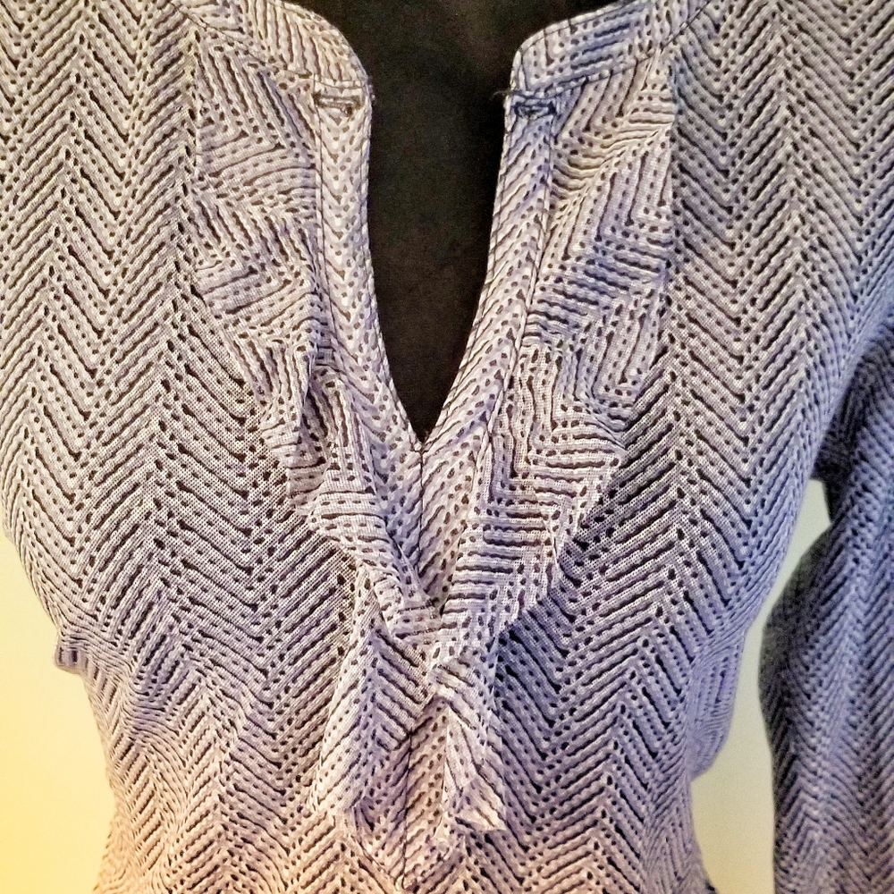 The Limited Ruffled 3/4 Top - Picture 2 of 3